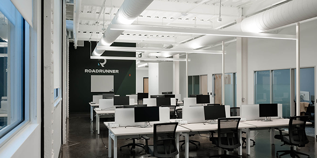 interior of the RoadRunner Headquarter building
