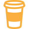 cardboard coffee cup icon